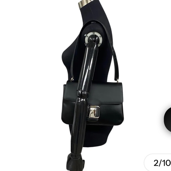 Salvatore ferragamo black vintage bag - Picture 2 of 14